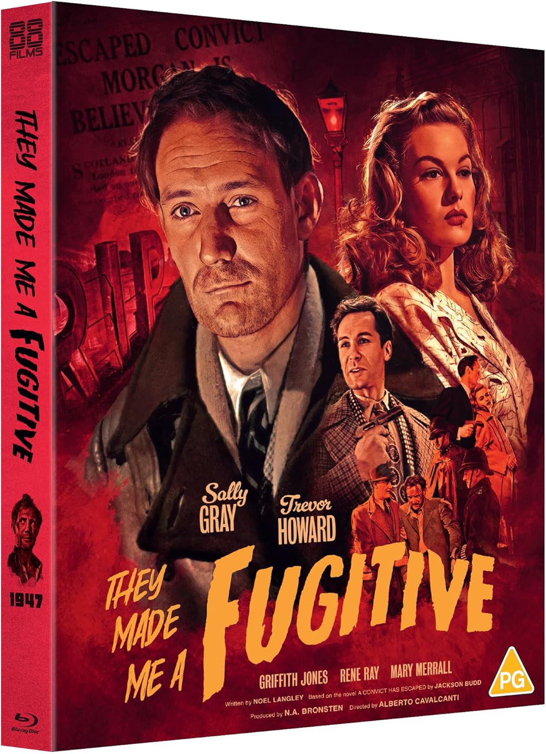 They Made Me A Fugitive Blu-ray with Slipcover (88 Films/Region B)