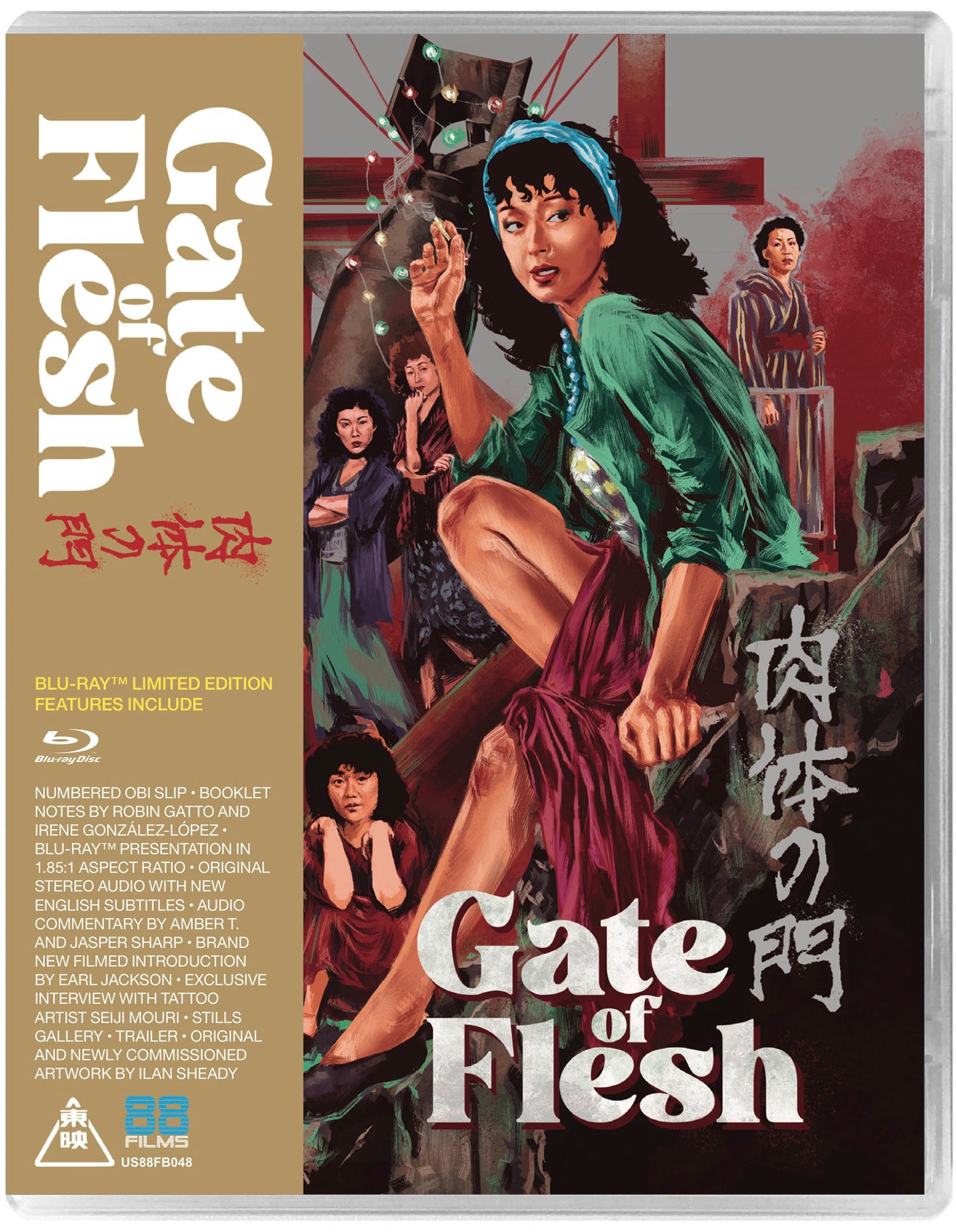 Gate Of Flesh Blu-Ray with OBI + Booklet (88 Films US)