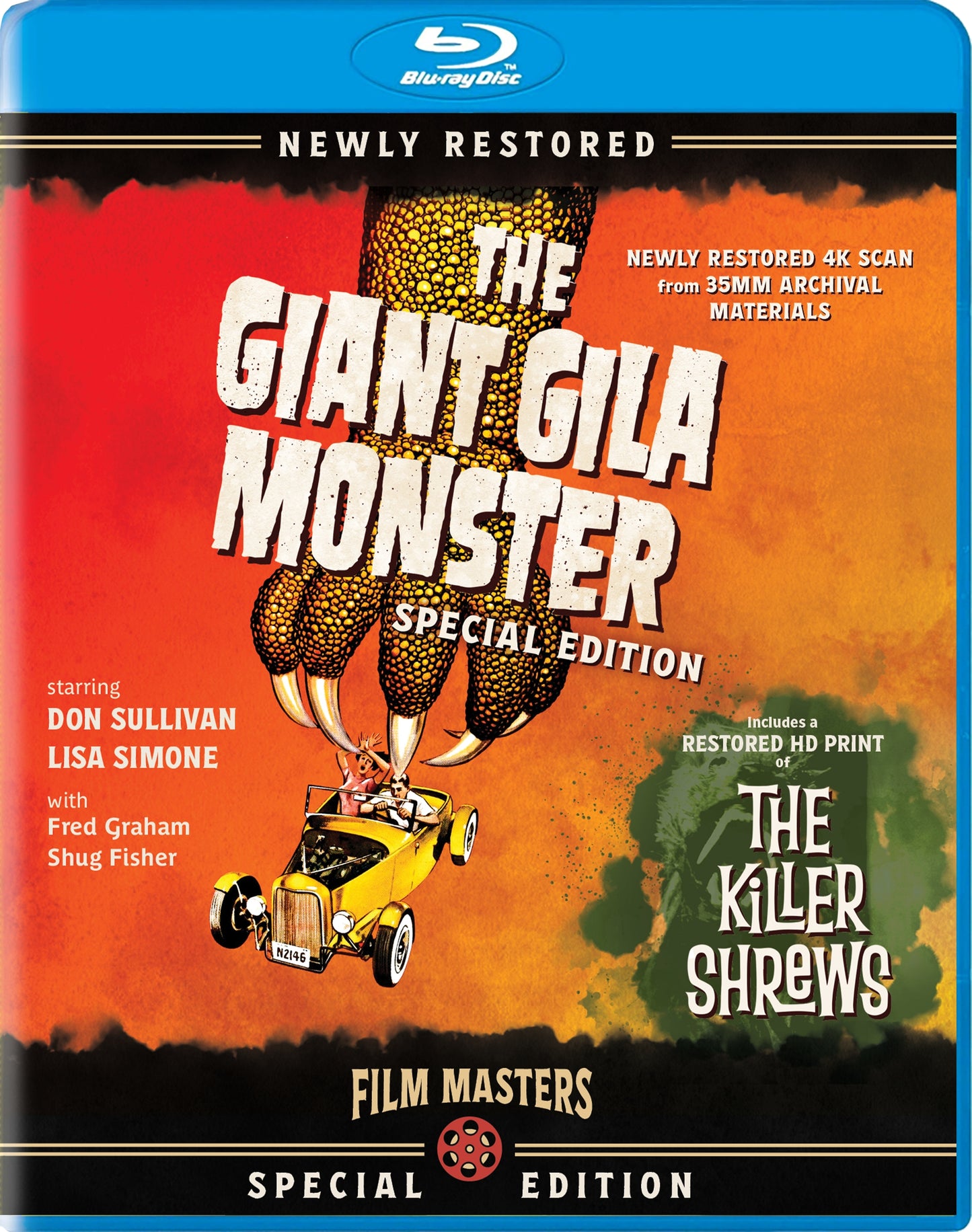 The Giant Gila Monster (1959) With Bonus Film, The Killer Shrews (1959) Blu-ray (Film Masters)