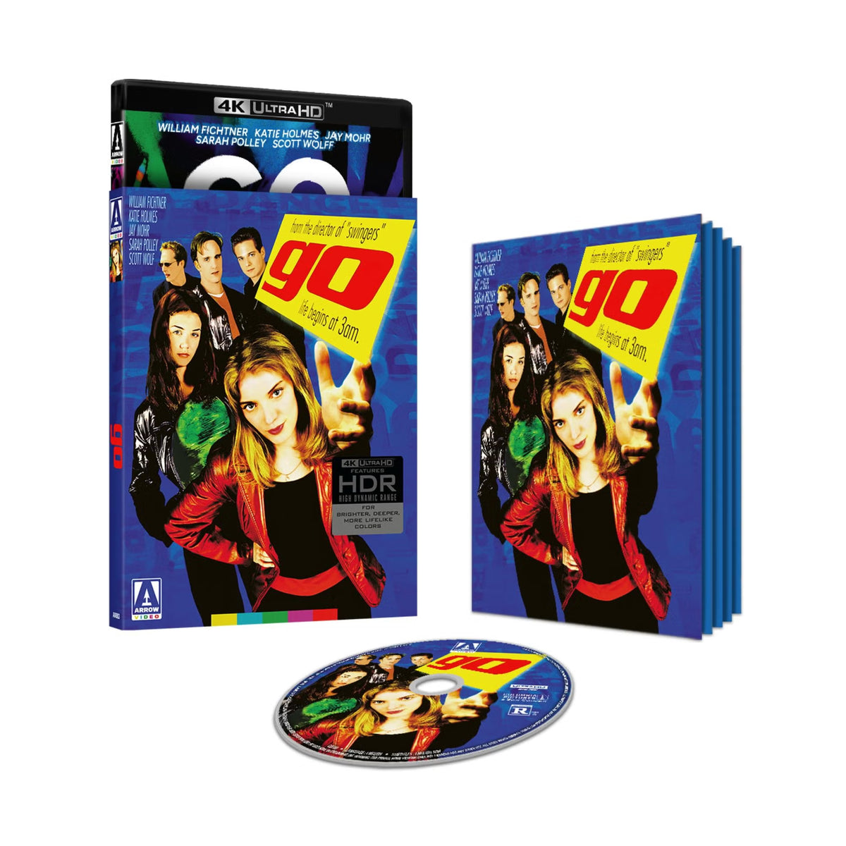 Go Limited Edition 4K UHD with Slipcover (Arrow Video U.S.) LIMIT 1 PER CUSTOMER
