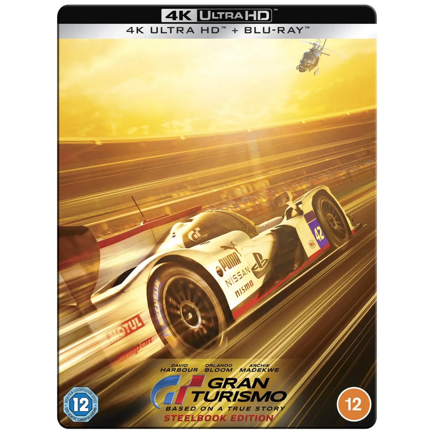Gran Turismo 4K UHD (Gold) SteelBook + Blu-ray (Sony UK/Region Free/B)