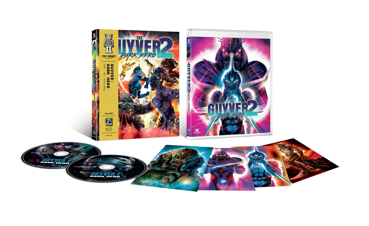 The Guyver 2 - Dark Hero Blu-ray with Slipcover (Toy Robot Video) LIMIT 1 PER CUSTOMER