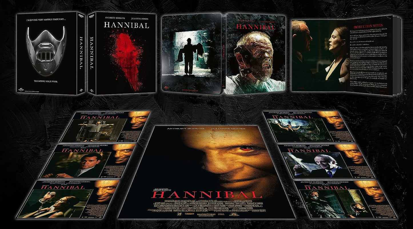 Hannibal Collector's Edition SteelBook 4K UHD + Blu-ray (Region Free/B)