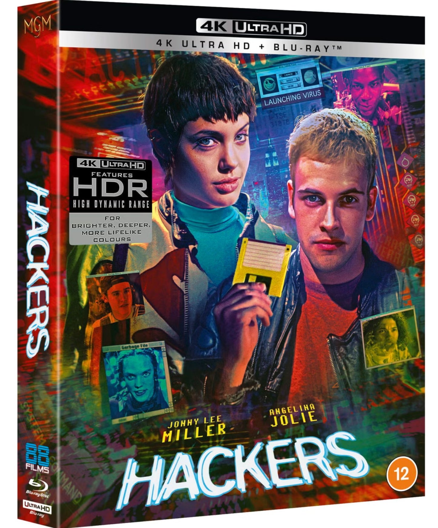Hackers 30th Anniversary Deluxe Limited Edition 4K Ultra HD + Blu-Ray with Slipcover (88 Films/Region Free/B)