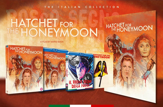 Hatchet for the Honeymoon Limited Edition Blu-ray with Slipcase + Booklet + Poster (88 Films/Region B)