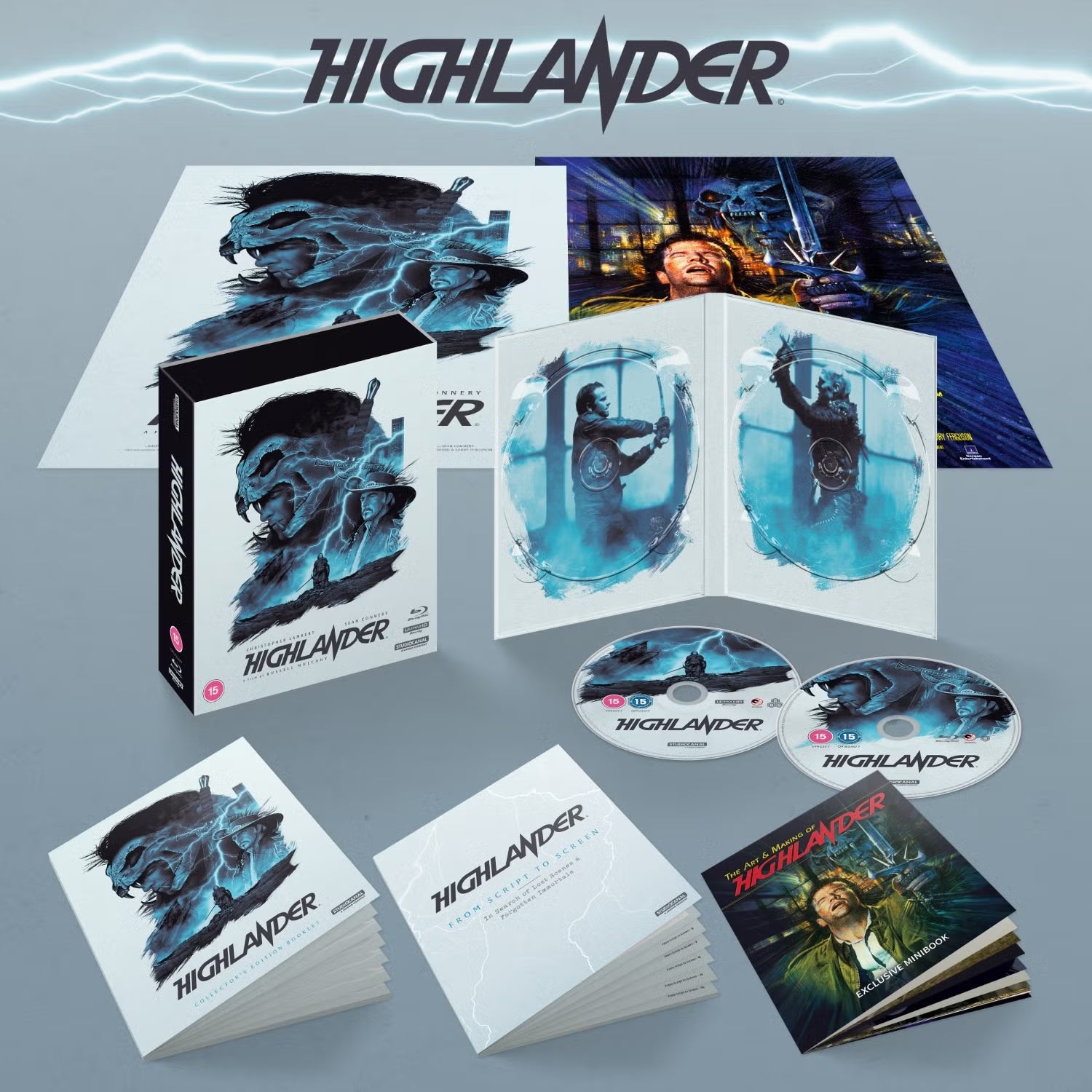 Highlander 4K UHD + Blu-ray Collector's Edition (StudioCanal