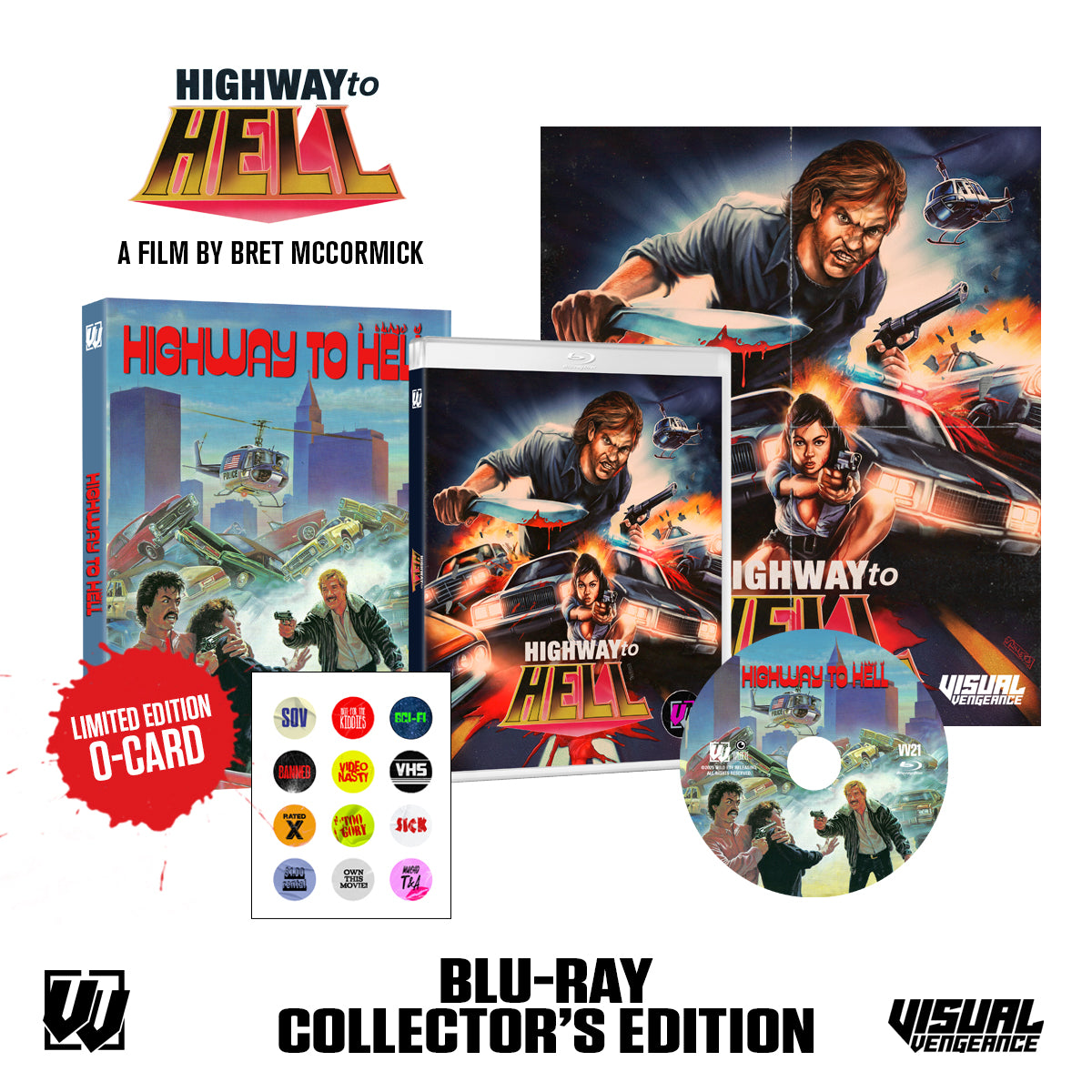 Highway To Hell Blu-ray with Slipcover (Visual Vengeance Collector's Edition) LIMIT 1 PER CUSTOMER