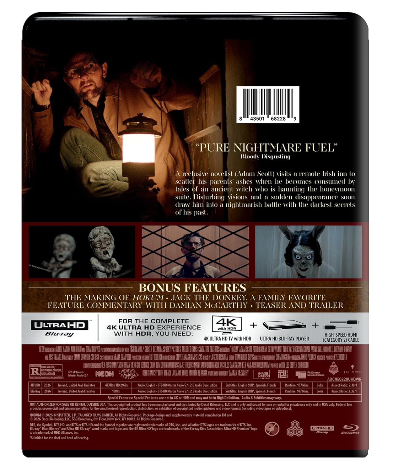 Hokum 4K UHD + Blu-ray with slipcover (Neon)