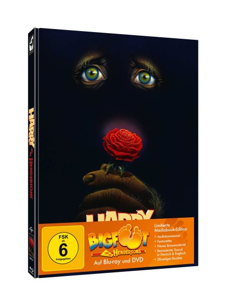 Harry and the Hendersons Blu-ray + DVD Cover E MediaBook (Turbine/Region B/2)