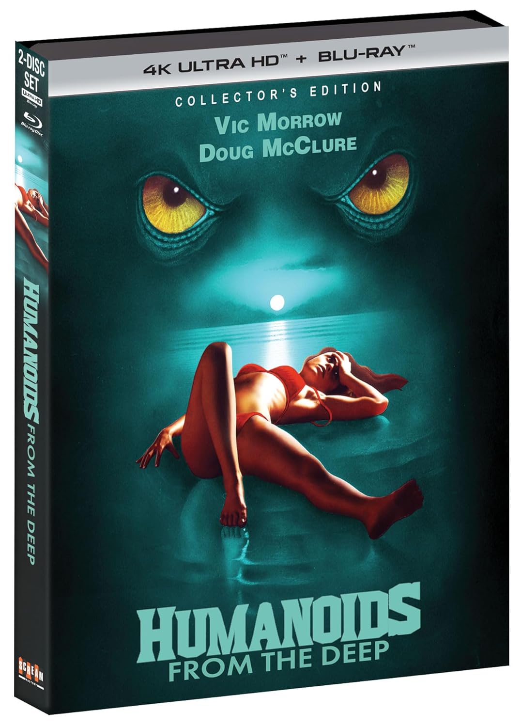 Humanoids from the Deep 4K UHD + Blu-ray Collector's Edition with Slipcover (Scream Factory)