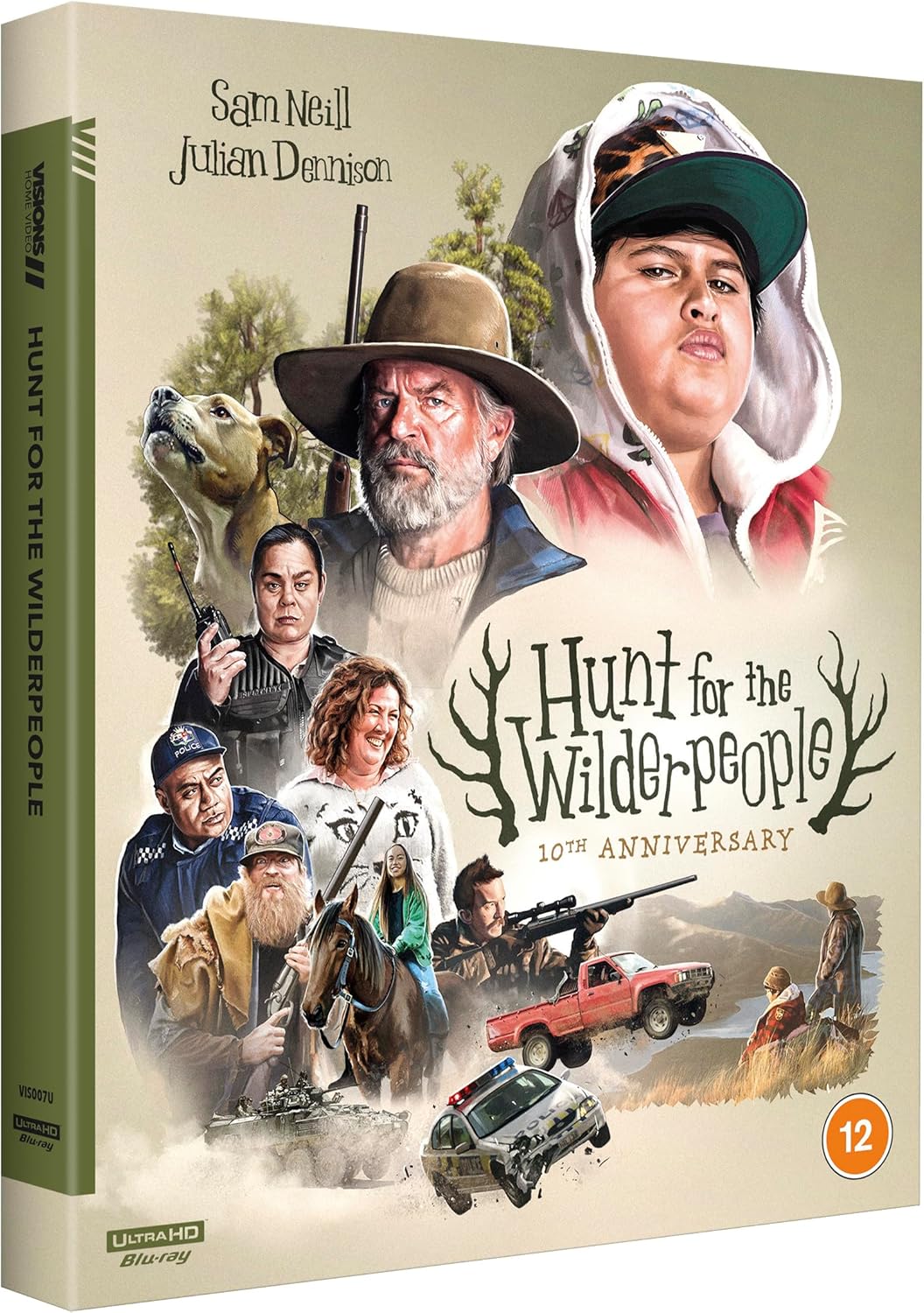Hunt For The Wilderpeople 4K UHD with Slipcover (Visions/Region Free)