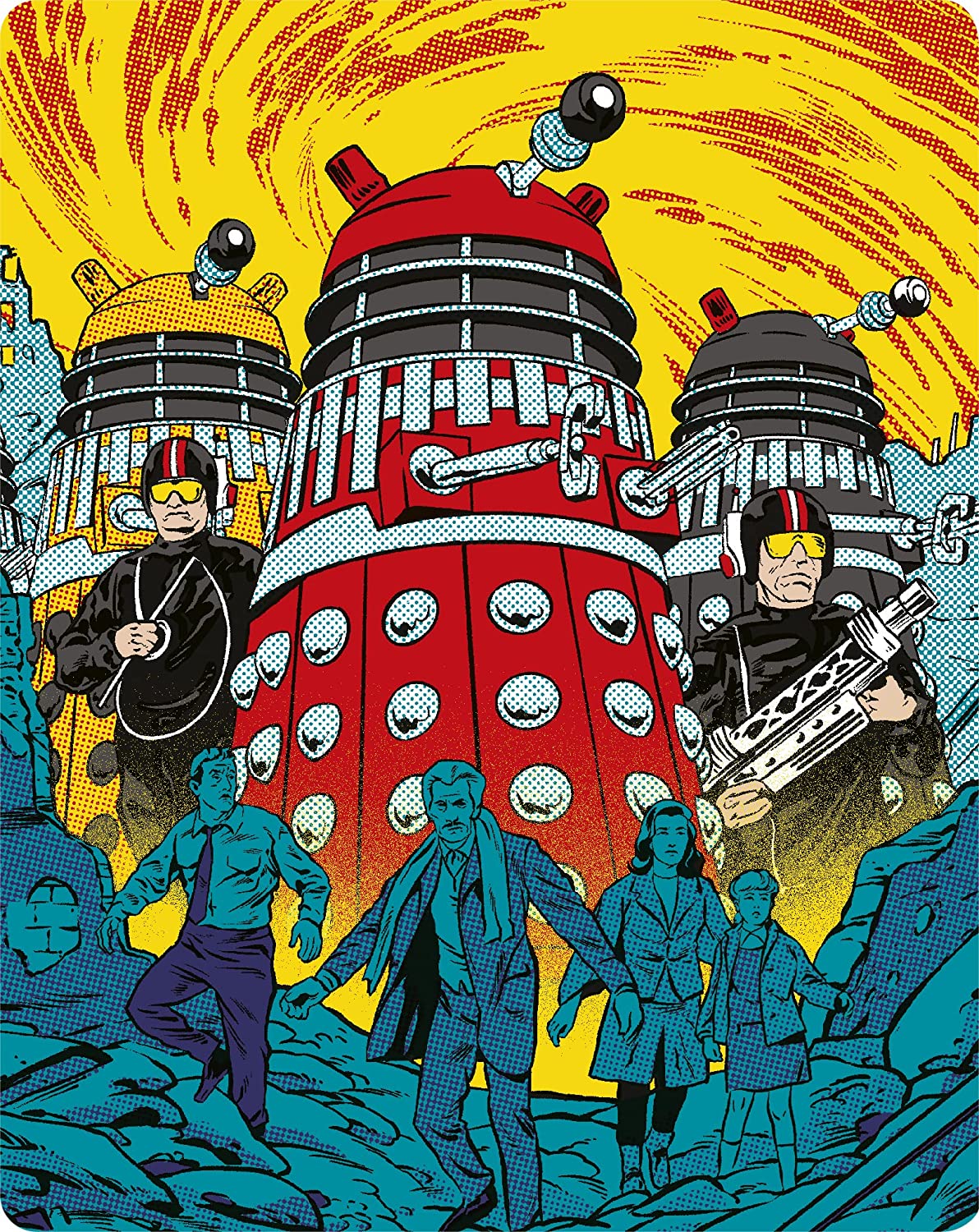 Daleks: Invasion Earth 2150 AD 4K UHD + Blu-ray SteelBook (Region Free/B)
