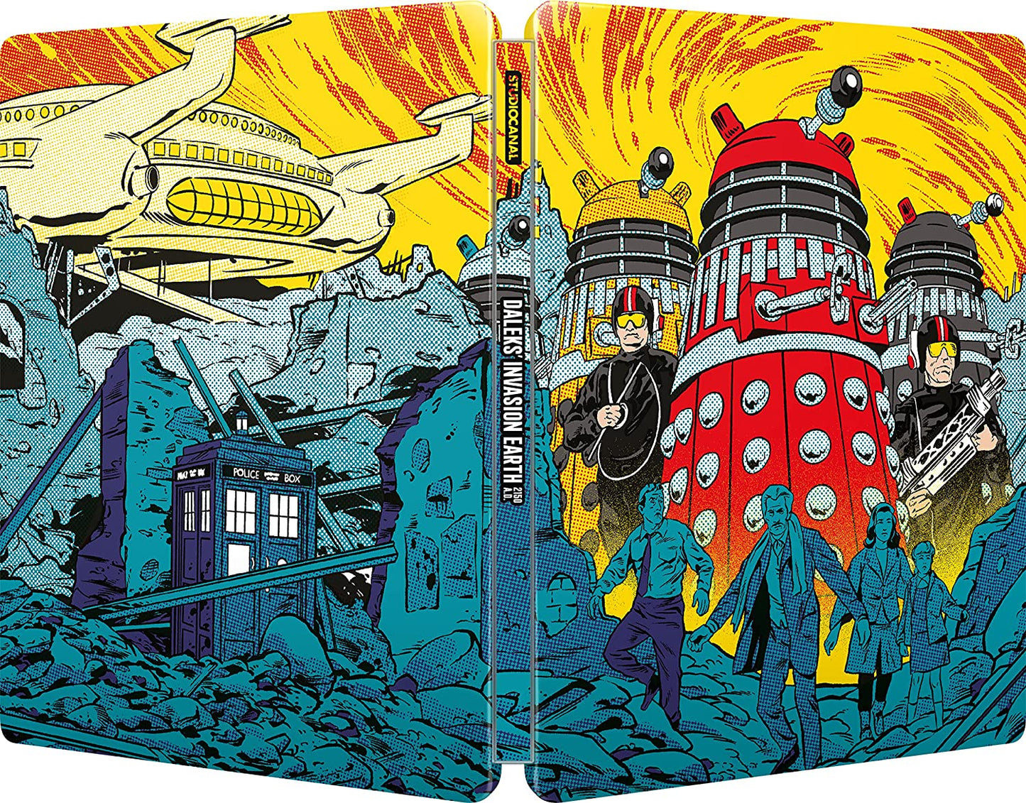 Daleks: Invasion Earth 2150 AD 4K UHD + Blu-ray SteelBook (Region Free/B)