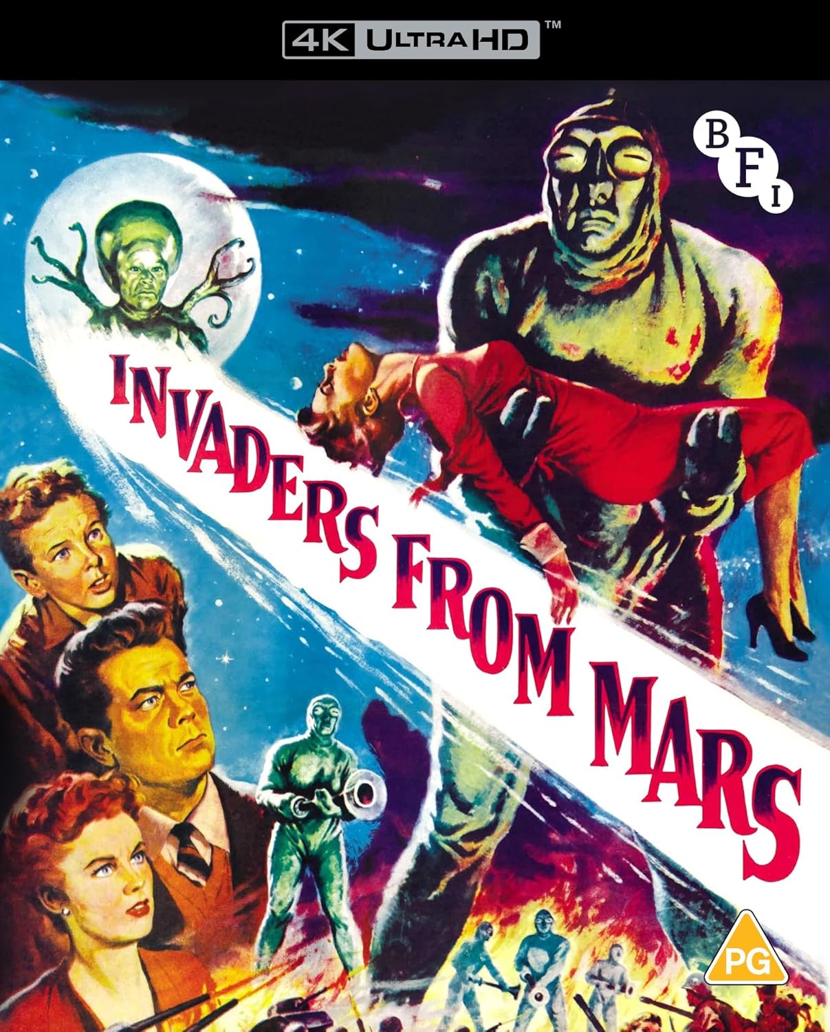 Invaders from Mars 4K UHD with Slipcover + Booklet (BFI/Region Free)