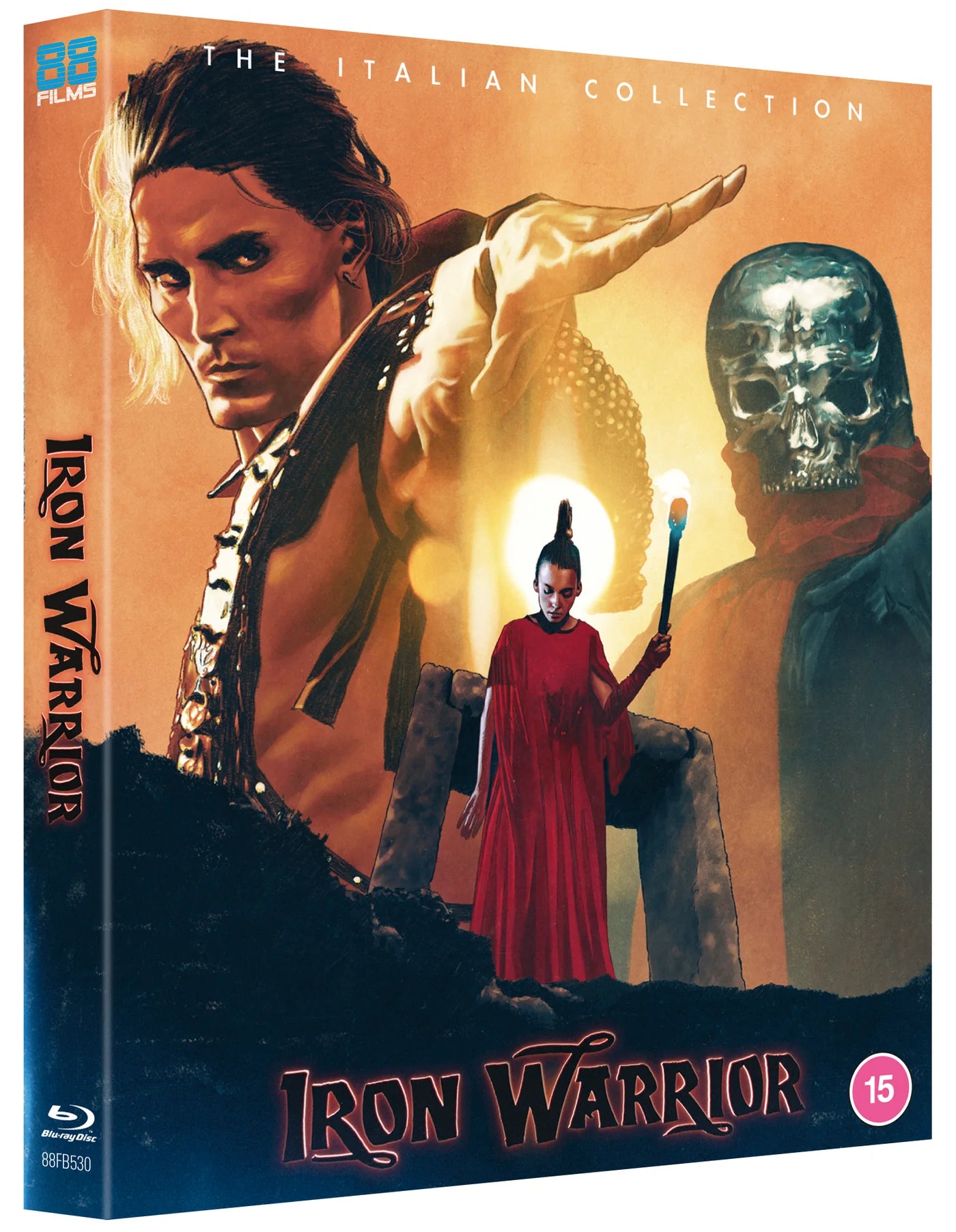 Iron Warrior Blu-ray with Slipcover (88 Films/Region B)