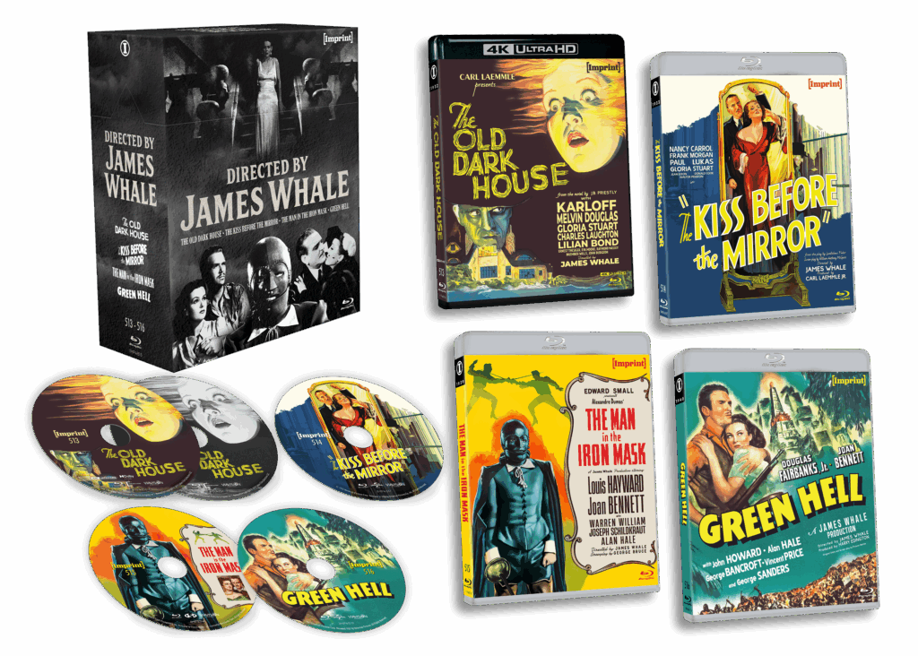 Directed By… James Whale (1932 – 1940) Limited Edition HardBox (Imprint/Region Free) LIMIT 1 PER CUSTOMER