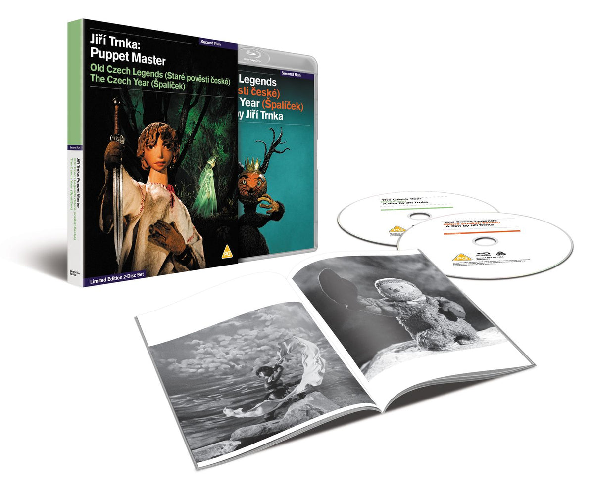 Jiri Trnka - Puppet Master Limited Edition Blu-Ray with Slipcover (Second Run Features/Region Free)