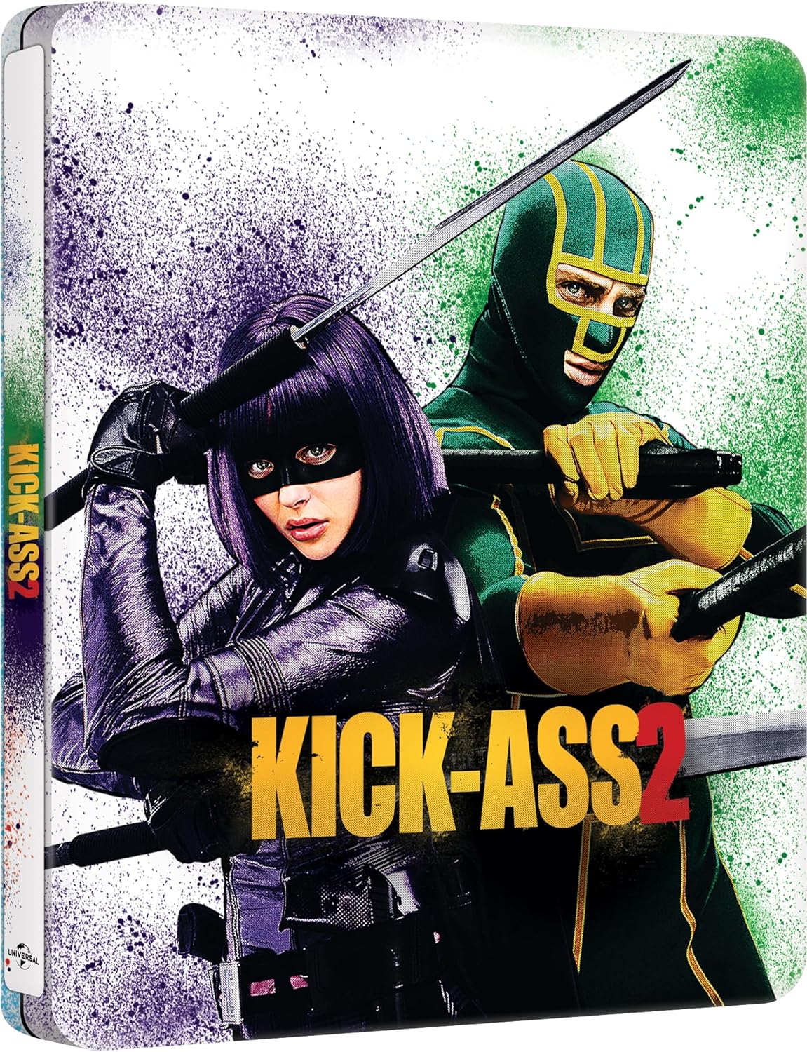Kick Ass 2 4K UHD + Blu-ray SteelBook (Universal UK/Region Free/B)