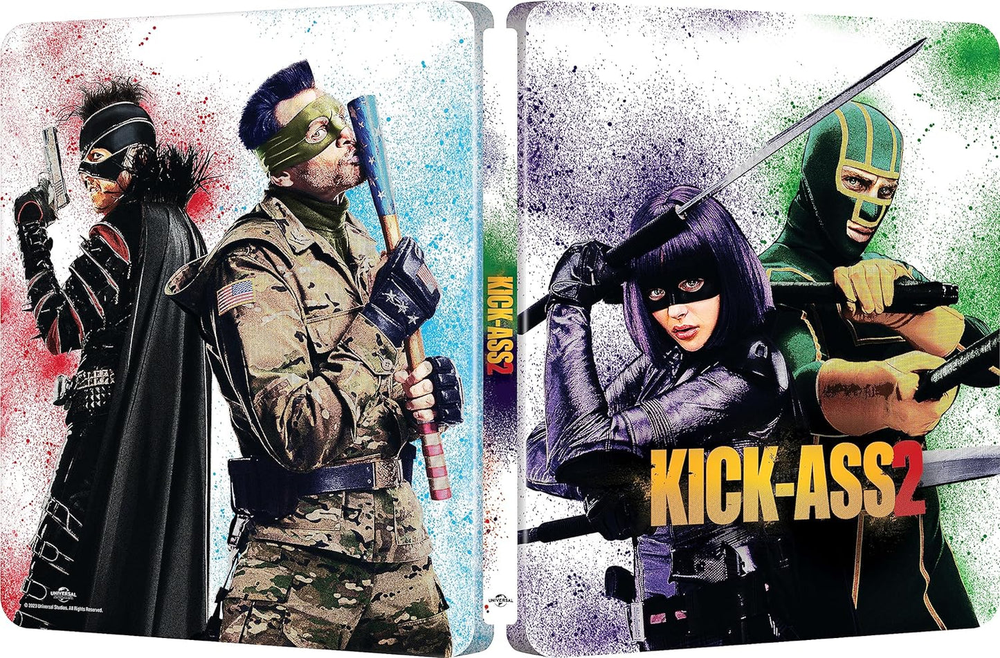 Kick Ass 2 4K UHD + Blu-ray SteelBook (Universal UK/Region Free/B)