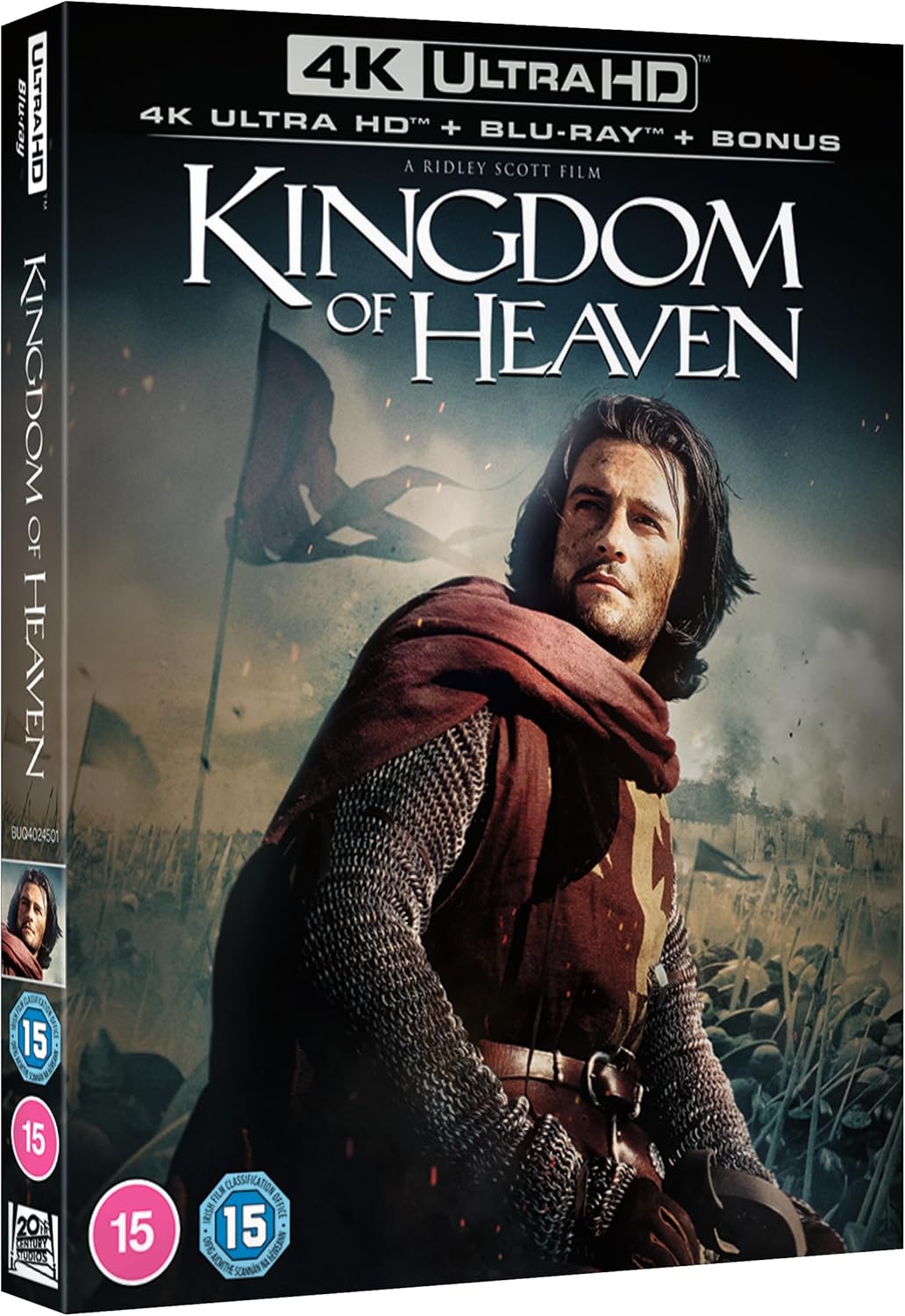 Kingdom of Heaven 4K UHD + Blu-ray with Slipcover (20th Century Studios UK/Region Free)