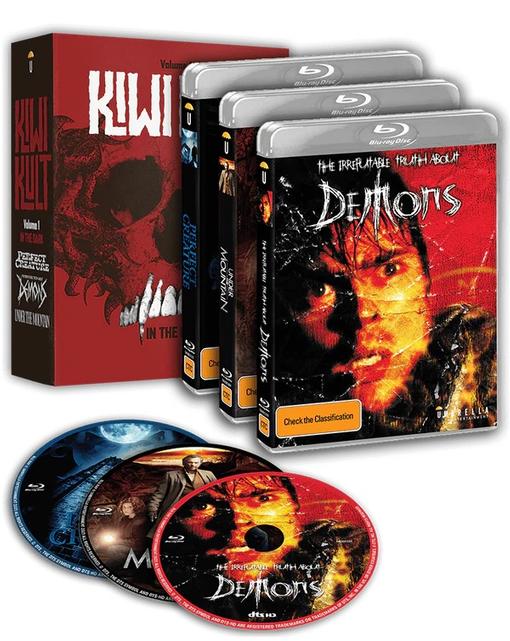 Kiwi Kult Volume 1 (2000, 2007, 2009) Blu-ray Standard Soft Pack Edition (Umbrella Entertainment/Region Free)