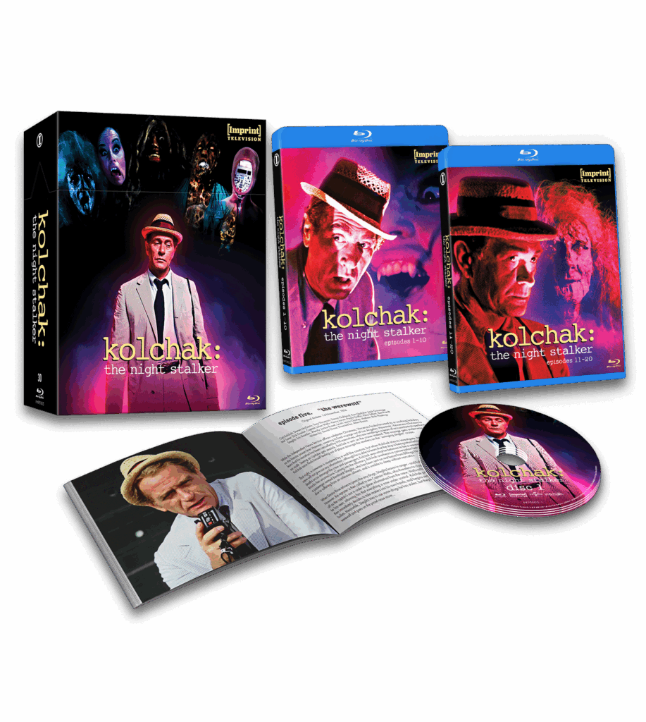 Kolchak: The Night Stalker – The Complete Series (1974 – 1975) Blu-ray HardBox (Imprint/Region Free) LIMIT 1 PER CUSTOMER