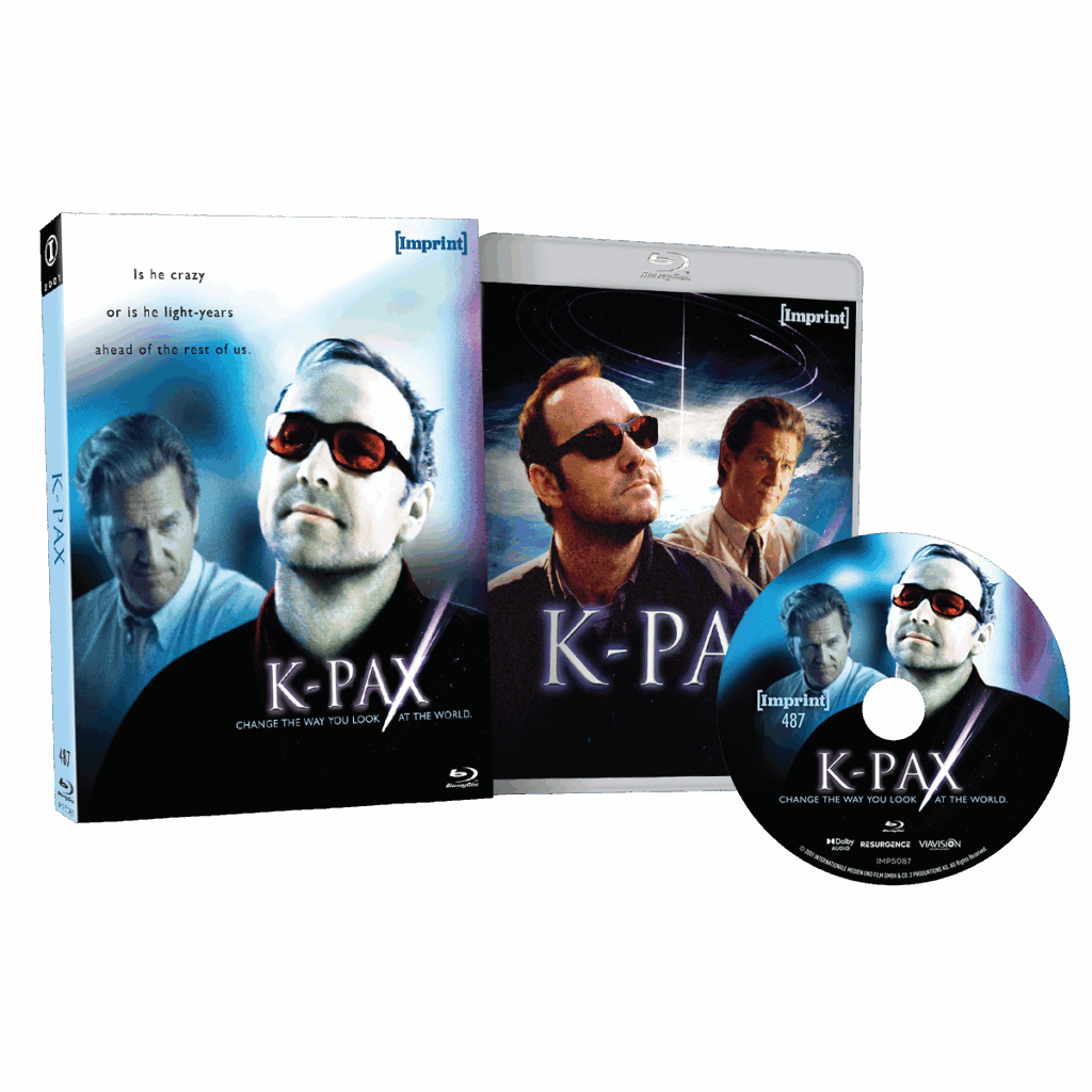 K-Pax (2001) Blu-ray Limited Edition with Slipcase (Imprint/Region Free)