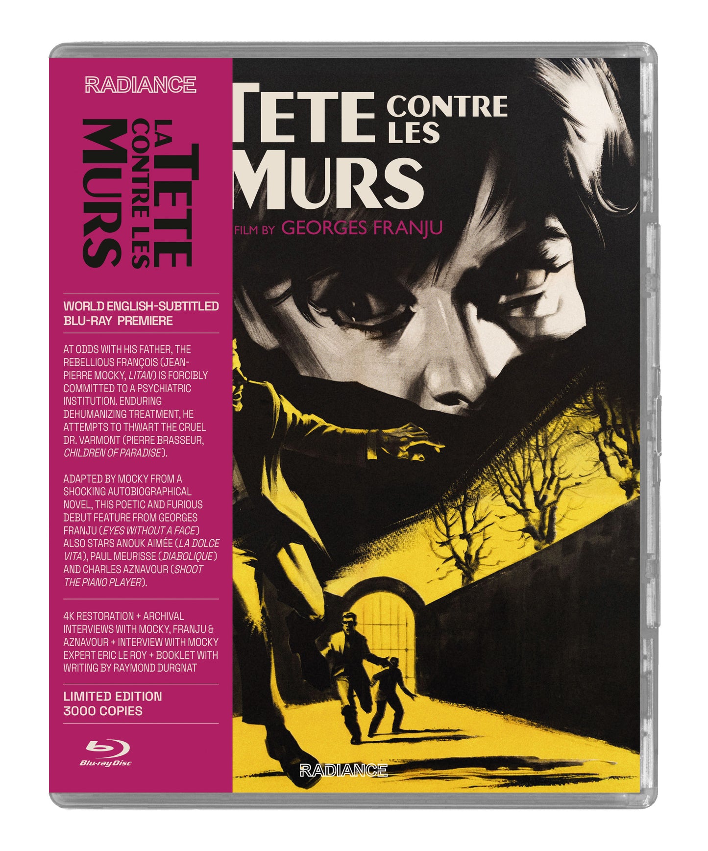 La tete contre les murs Blu-ray Limited Edition (Radiance Films U.S.)