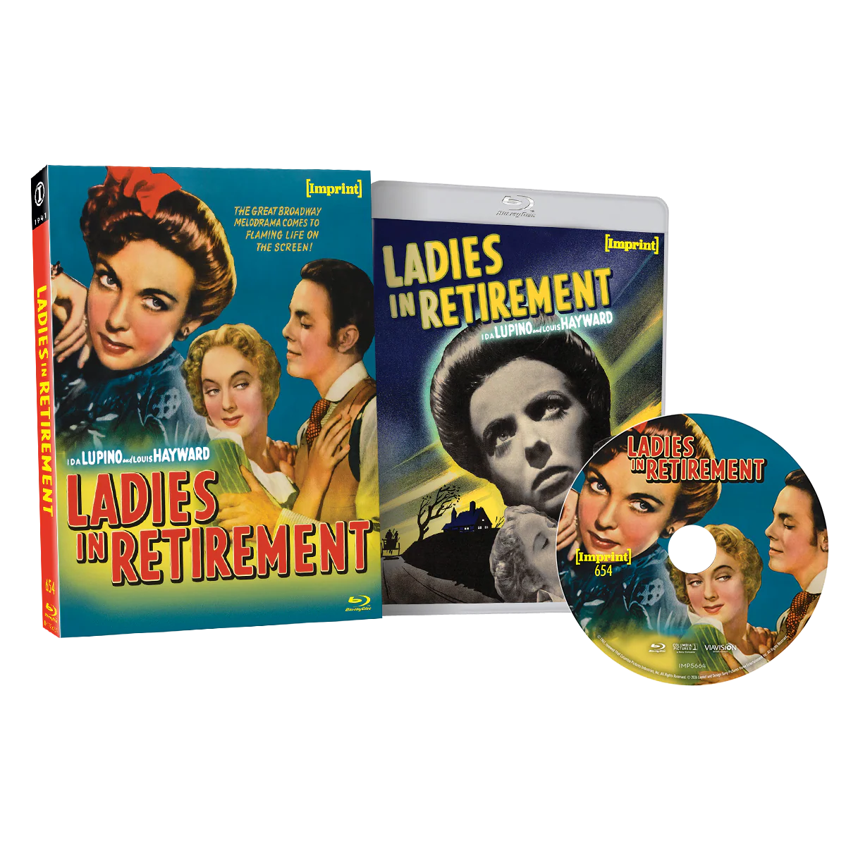 Ladies In Retirement (1941) - Limited Edition Blu-ray - Imprint Collection #654 (Imprint/Region Free)