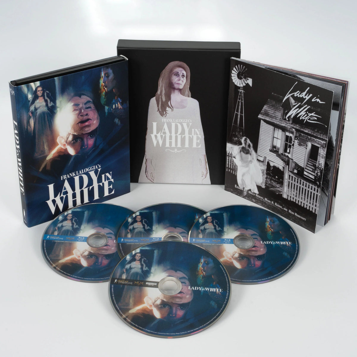 Lady in White 4K UHD + Blu-ray with Slipcase + Slipcover Combo (Vinegar Syndrome) LIMIT 1 PER CUSTOMER