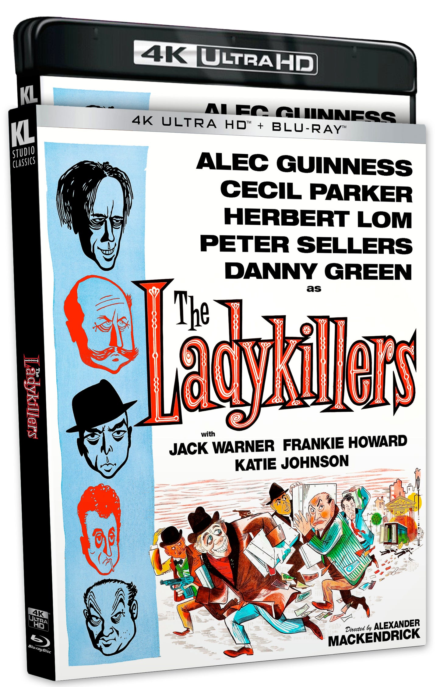 The Ladykillers (1955) 4K UHD + Blu-ray with Slipcover (Kino Lorber)