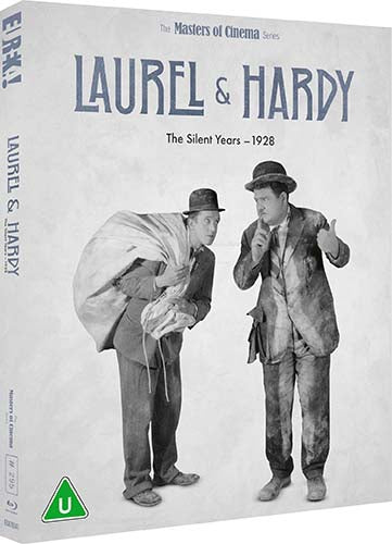 Laurel and Hardy: The Silent Years (1928) Limited Edition Blu-ray with Slipcover + Booklet (Eureka UK/Region Free)