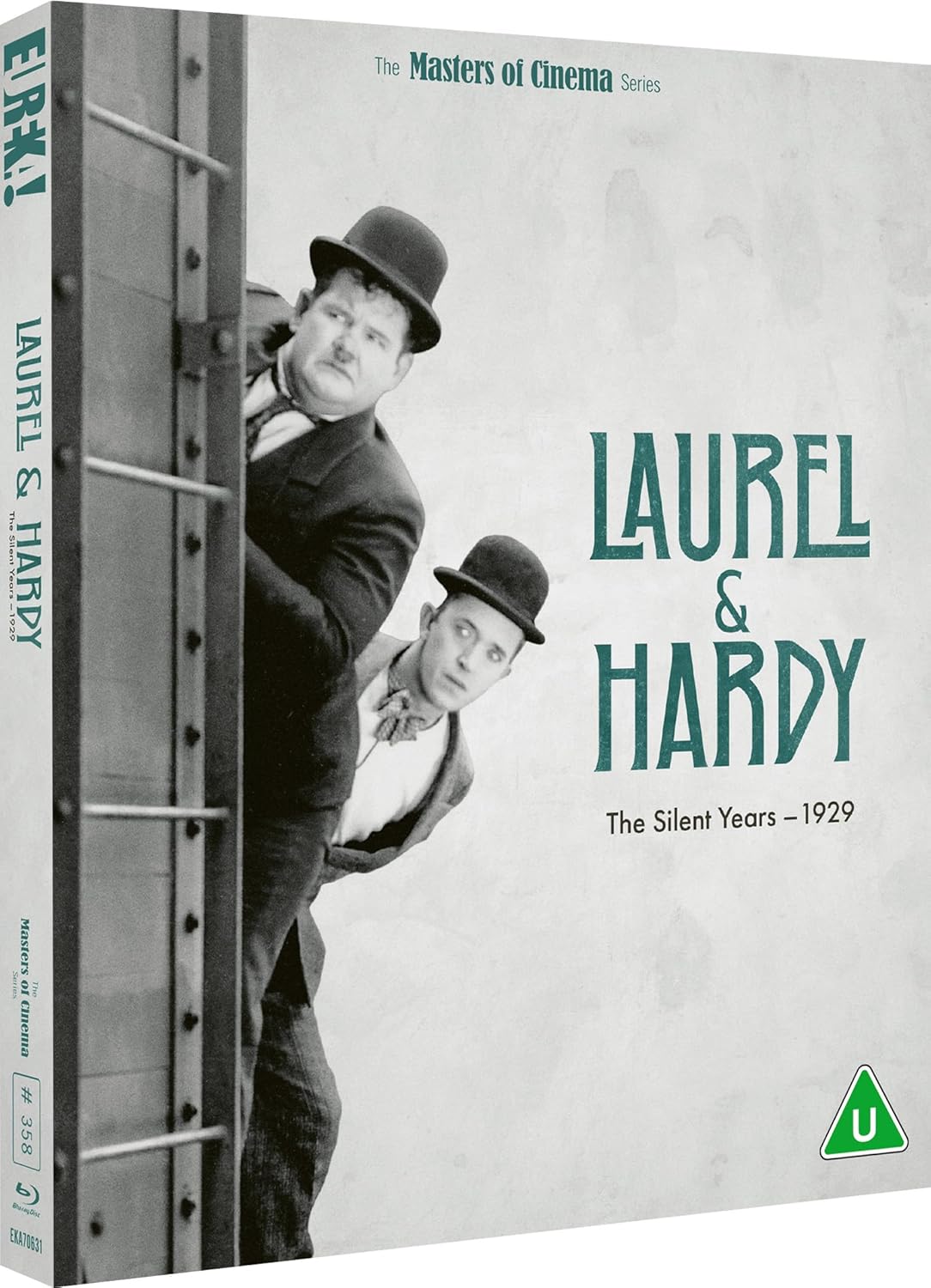 Laurel and Hardy - The Silent Years (1929) Limited Edition Blu-Ray with Slipcover + Booklet (Eureka/Region B)