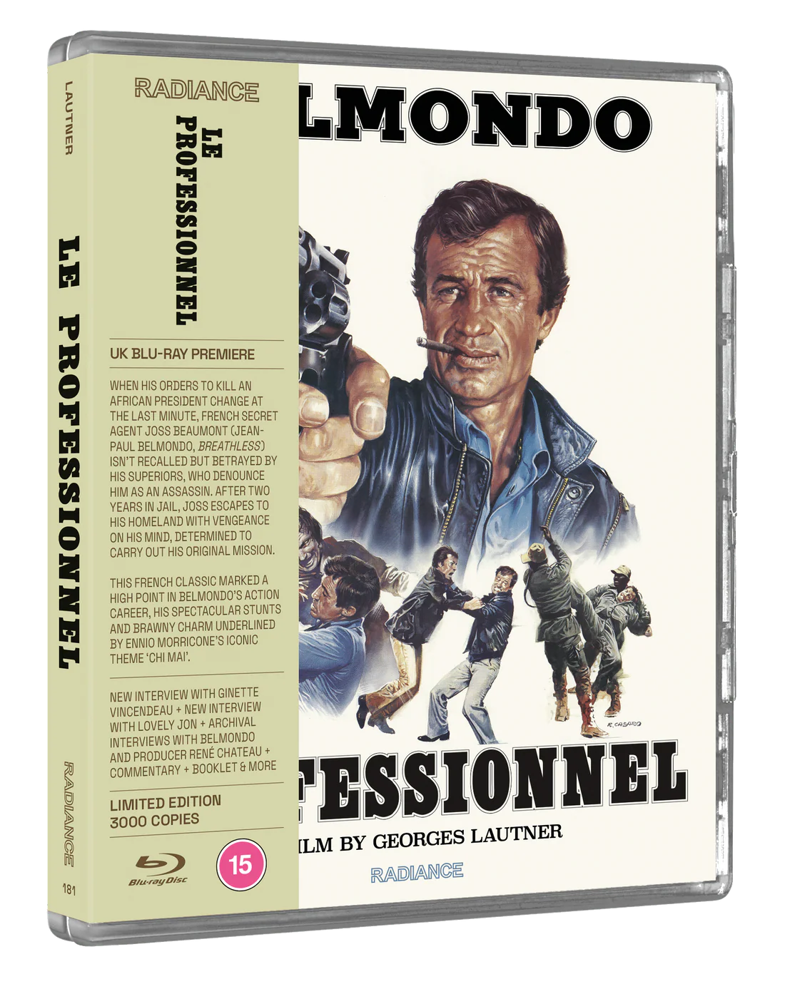 Le professionnel Limited Edition Blu-ray (Radiance Films/Region B)