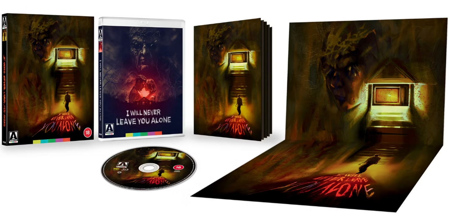 I Will Never Leave You Alone Limited Edition Blu-Ray with Slipcover (Arrow Films UK/Region B)