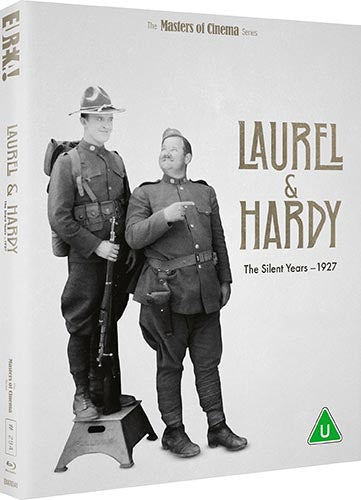 Laurel and Hardy The Silent Years - 1927 Blu-ray Limited Edition with Slipcover + Booklet (Eureka UK/Region B)