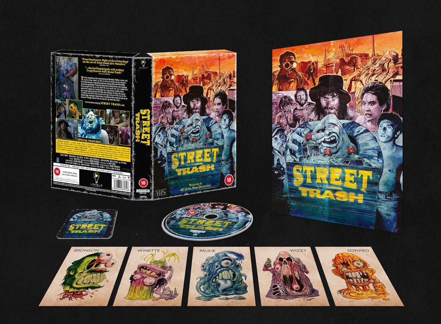 Street Trash: Limited VHS Box 4K UHD (Lightbulb/Region Free)