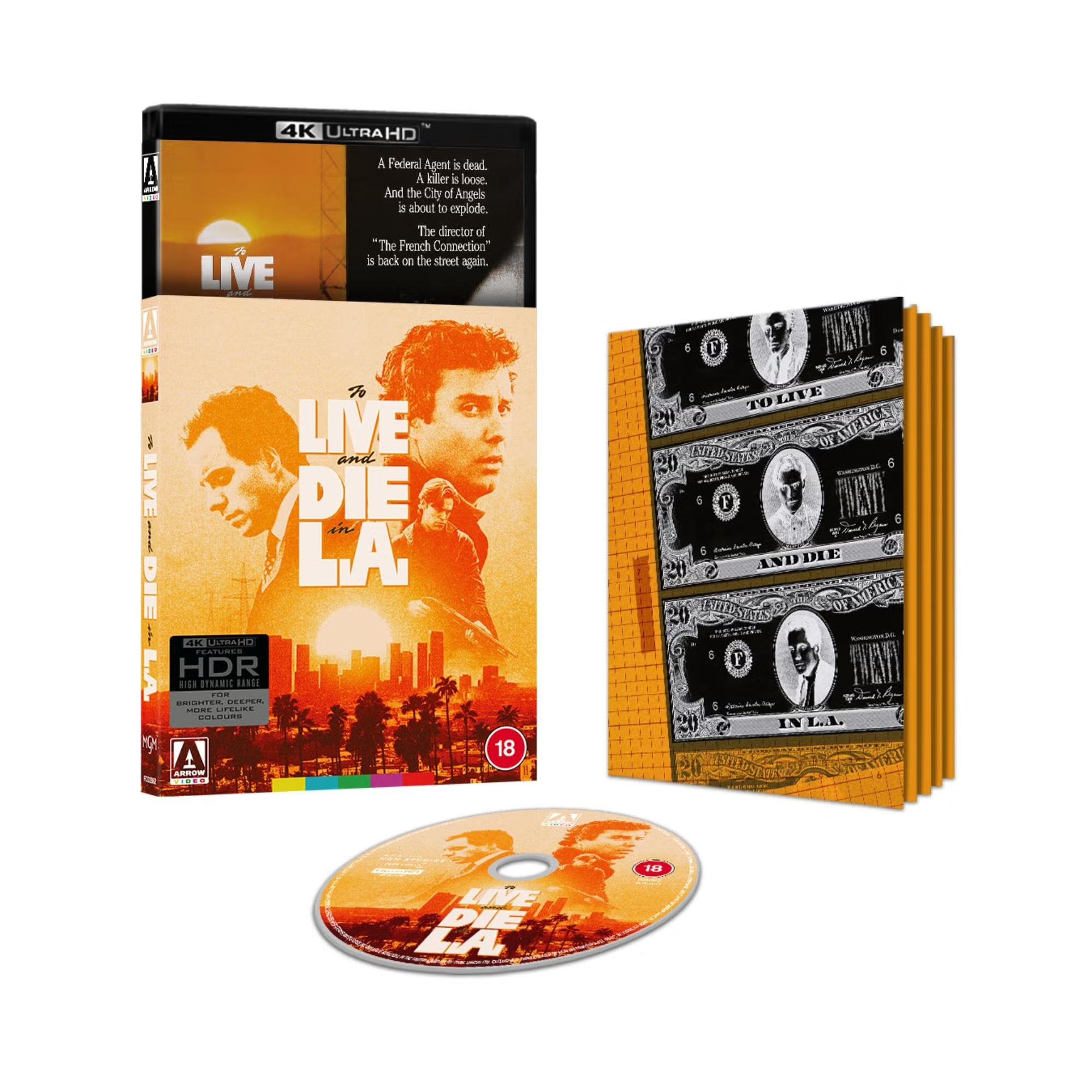 To Live and Die in L.A. Limited Edition 4K UHD with Slipcover