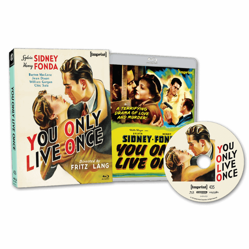 You Only Live Once (1937) Blu-ray Limited Edition with Slipcase (Imprint/Region Free)