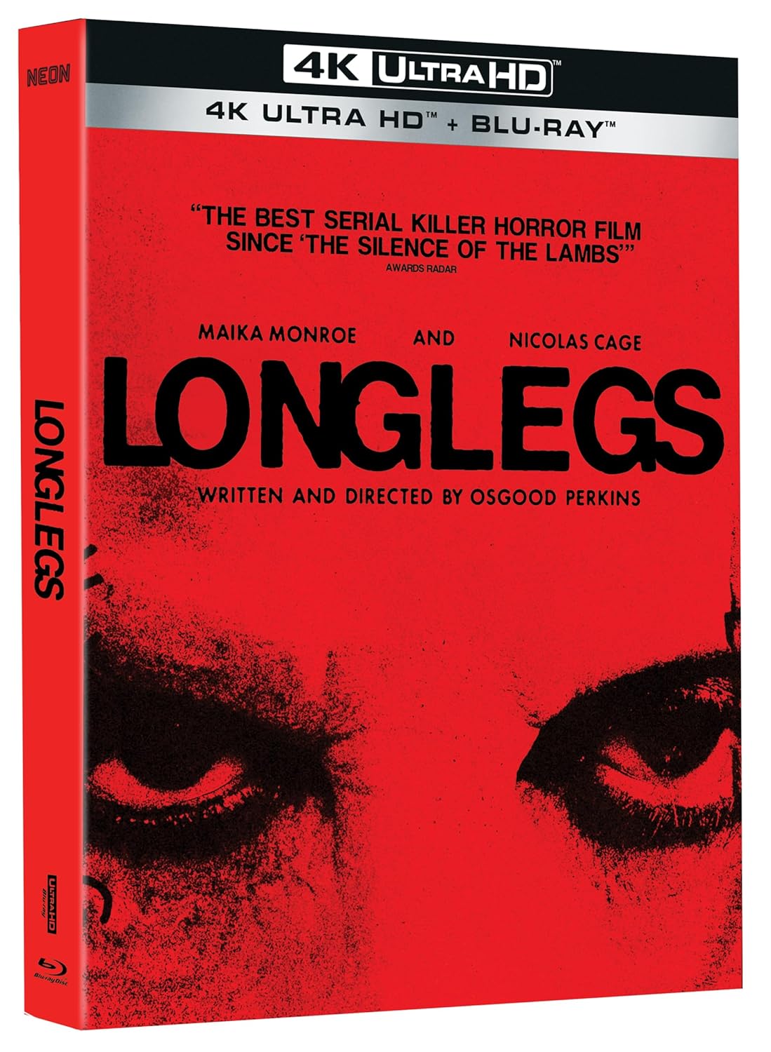 Longlegs 4K UHD+ Blu-ray with Slipcover (Decal Releasing U.S.)