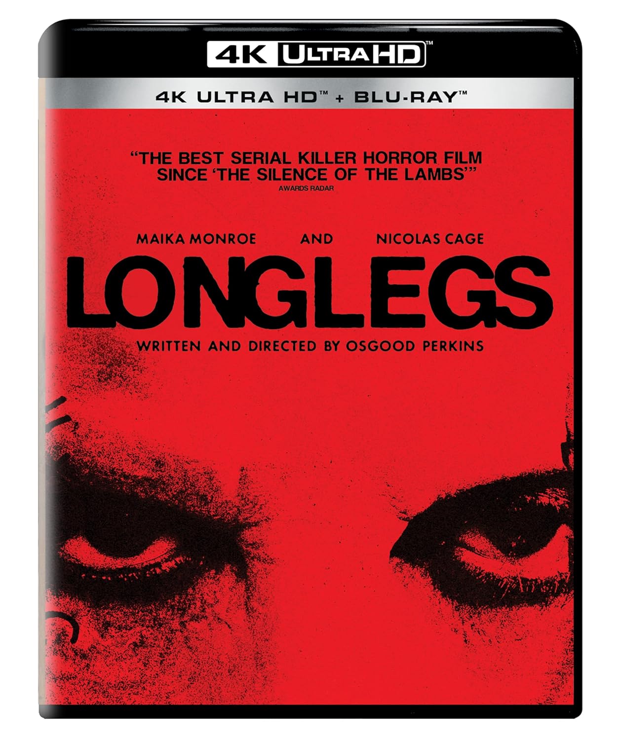 Longlegs 4K UHD+ Blu-ray with Slipcover (Decal Releasing U.S.)
