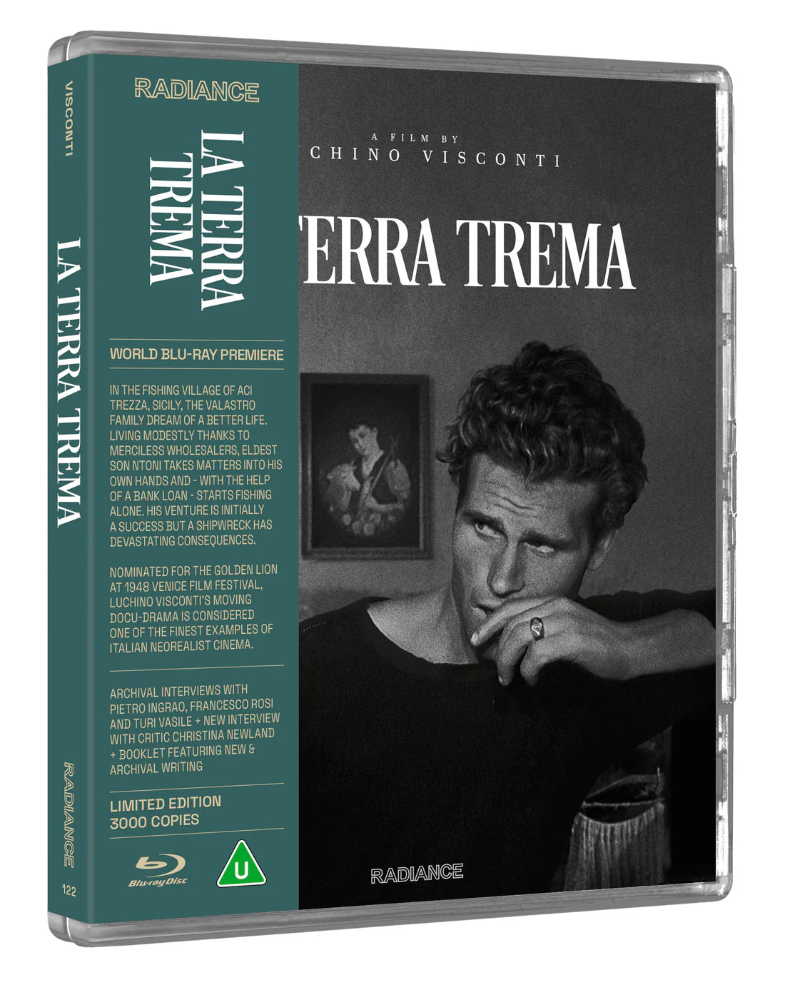 La Terra Trema Limited Edition Blu-ray (Radiance Films UK/Region B)