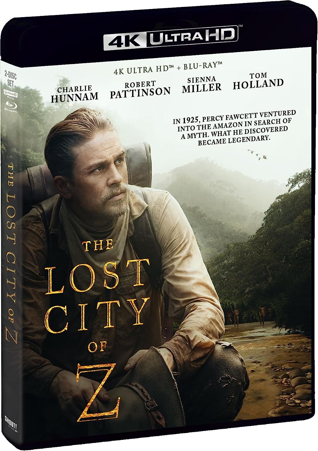 The Lost City of Z 4K UHD + Blu-ray (Shout Factory)