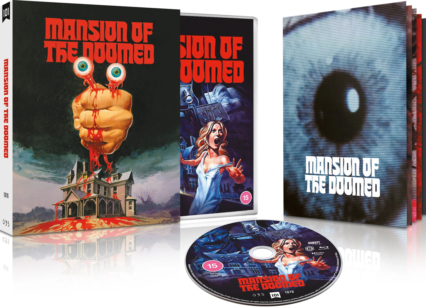 Mansion of the Doomed Blu-ray Lmtd. Ed. with Slipcase + Booklet (101 Films/Region B)