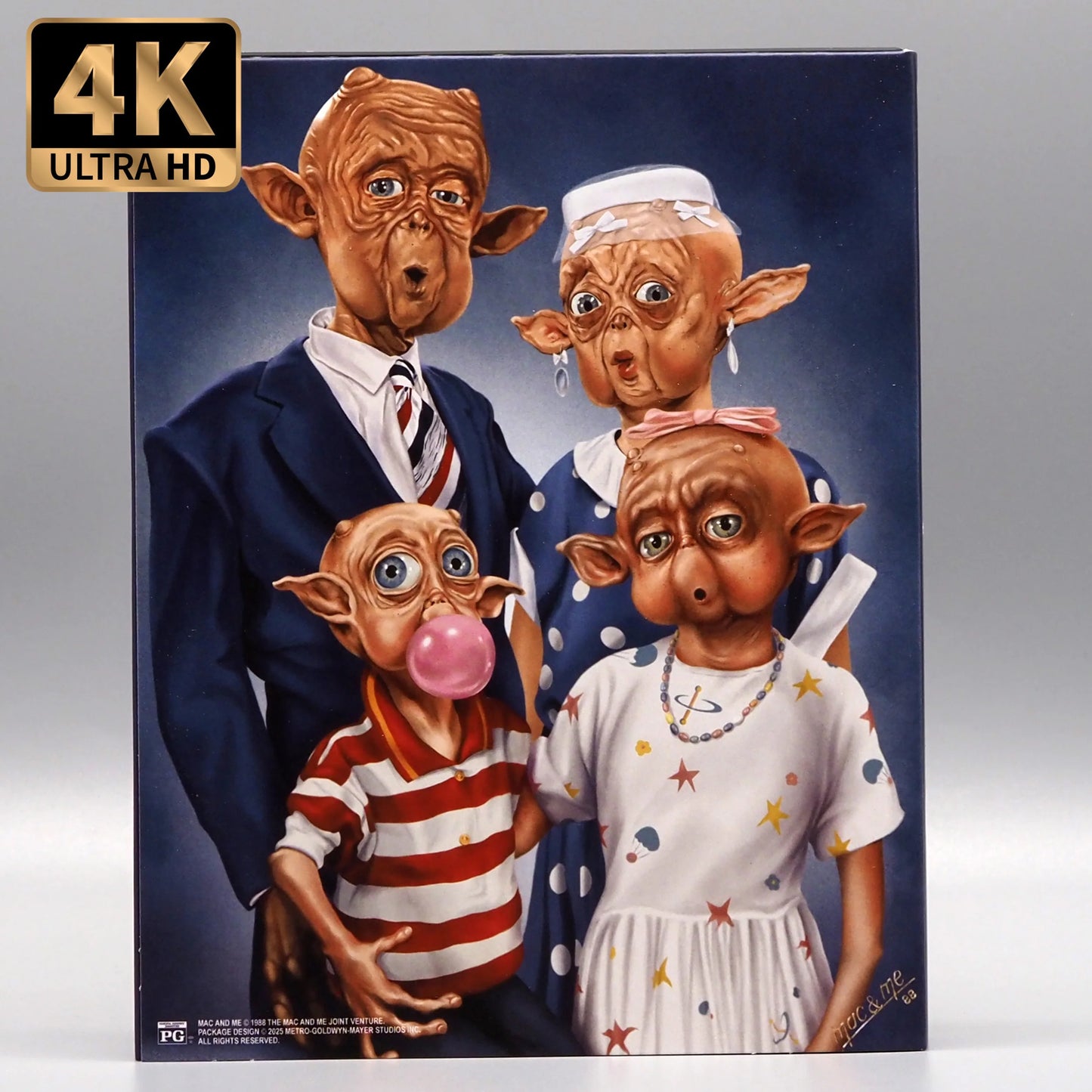 Mac and Me 4K UHD + Blu-ray with Limited Edition Deluxe Magnet Box + Slipcover (Vinegar Syndrome) LIMIT 1 PER CUSTOMER