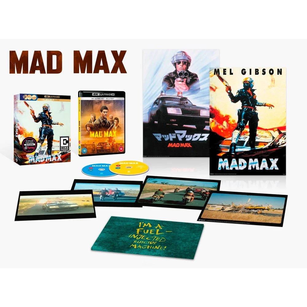 Mad Max Cine Edition 4K UHD + Blu-ray (Warner Bros/Region Free)