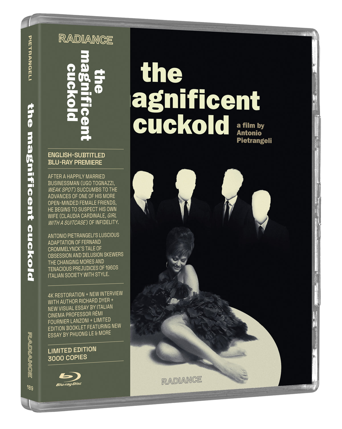 The Magnificent Cuckold Limited Edition Blu-ray (Radiance Films U.S)
