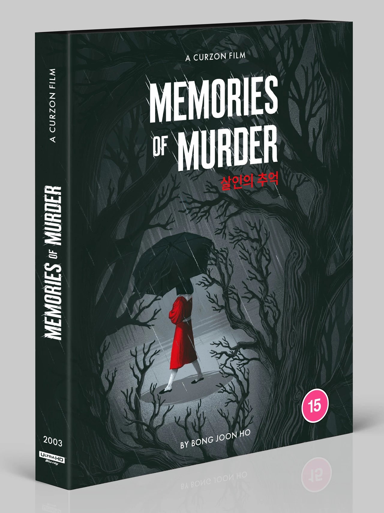 Memories of Murder 4K UHD + Blu-ray with Slipcover (Curzon Film World/Region Free/B)