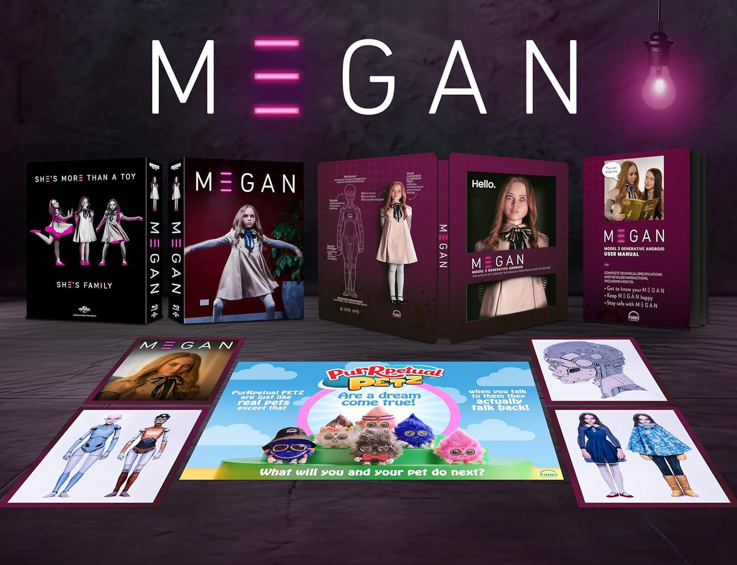 M3gan 4K UHD + Blu-ray Col. Ed. SteelBook (Universal UK/Region free/B)