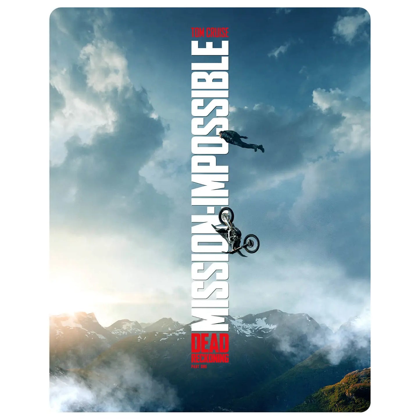Mission Impossible Dead Reckoning Part 1 (Bike Jump) 4K UHD + Blu-ray SteelBook (Paramount UK/Region Free/B)
